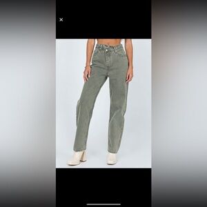 Princess Polly Holly asymmetrical jeans